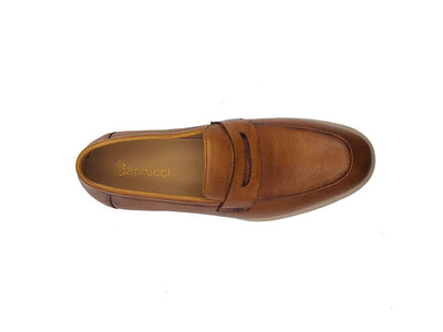 Tumble Calfskin Penny Loafer 13 KS715-02BONE85  - from alligatorwarehouse.com