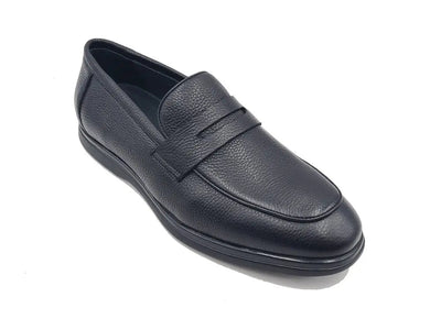 Tumble Calfskin Penny Loafer 15 KS715-02BONE85  - from alligatorwarehouse.com