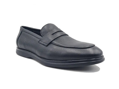 Tumble Calfskin Penny Loafer 16 KS715-02BONE85  - from alligatorwarehouse.com
