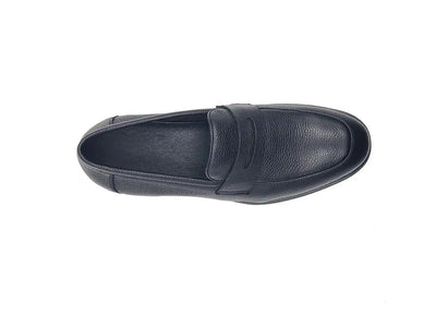 Tumble Calfskin Penny Loafer 17 KS715-02BONE85  - from alligatorwarehouse.com