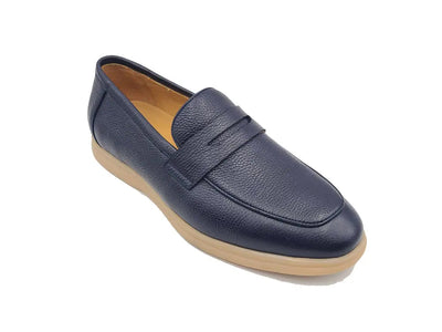 Tumble Calfskin Penny Loafer 20 KS715-02BONE85  - from alligatorwarehouse.com