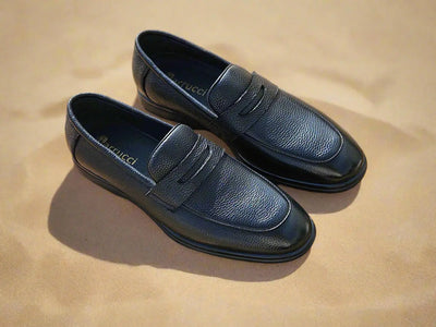 Tumble Calfskin Penny Loafer 22 KS715-02BONE85  - from alligatorwarehouse.com