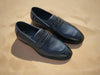 Tumble Calfskin Penny Loafer 22 KS715-02BONE75  - from alligatorwarehouse.com