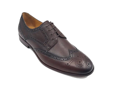 Tumbled Leather Blucher style Oxford with Flex Sole 2 KS621-01BROWN10  - from alligatorwarehouse.com