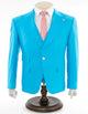 Turquoise 3-Piece Slim-Fit Suit