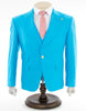 Turquoise 3-Piece Slim-Fit Suit 2   - from alligatorwarehouse.com
