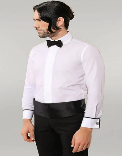 White Tuxedo Shirt 4   - from alligatorwarehouse.com
