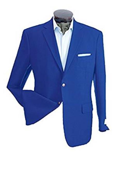Men's Two Button Cheap Priced Designer Fashion Dress Casual Blazer On Sale Blazer Royal