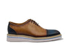 Two Tone Cap toe Calfskin Oxford 11 KS552-20TNAVYBLUE8  - from alligatorwarehouse.com