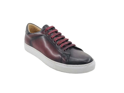 Two Tone Leather Dress Sneaker 6 KS637-01TBLCO75  - from alligatorwarehouse.com