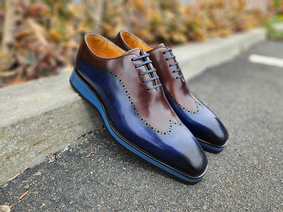 Two Tone Oxford With Lightweight Sole 27 KS515-33TBLACKGRAY75  - from alligatorwarehouse.com