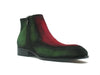 Two Tone Suede Chelsea Boots 3 KB478-107STNAVYGRAY75  - from alligatorwarehouse.com