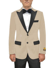 Men's Ivory One Ticket Pocket Two Button Cheap Priced Designer Fashion Dress Casual Blazer On Sale Blazer