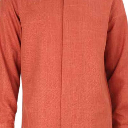 Men’s Rust Long Sleeve Walking Suit – 2 Piece Classic Fit Set
