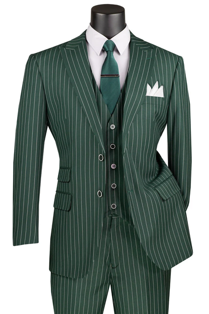 Mens Great Gatsby Outfit - 1920s Gangster Outfit Look in Hunter Green