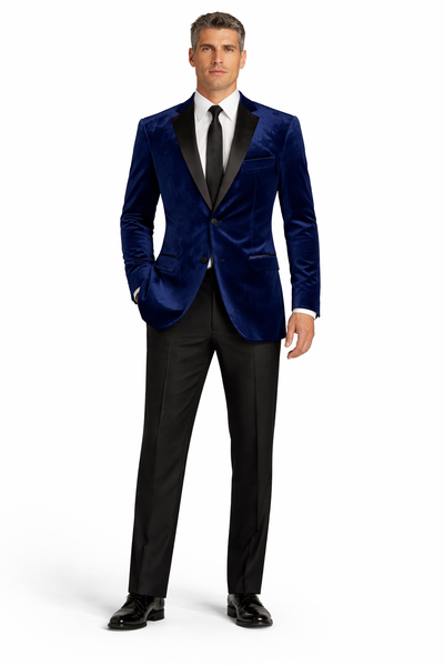  Velvet Tuxedo in Navy