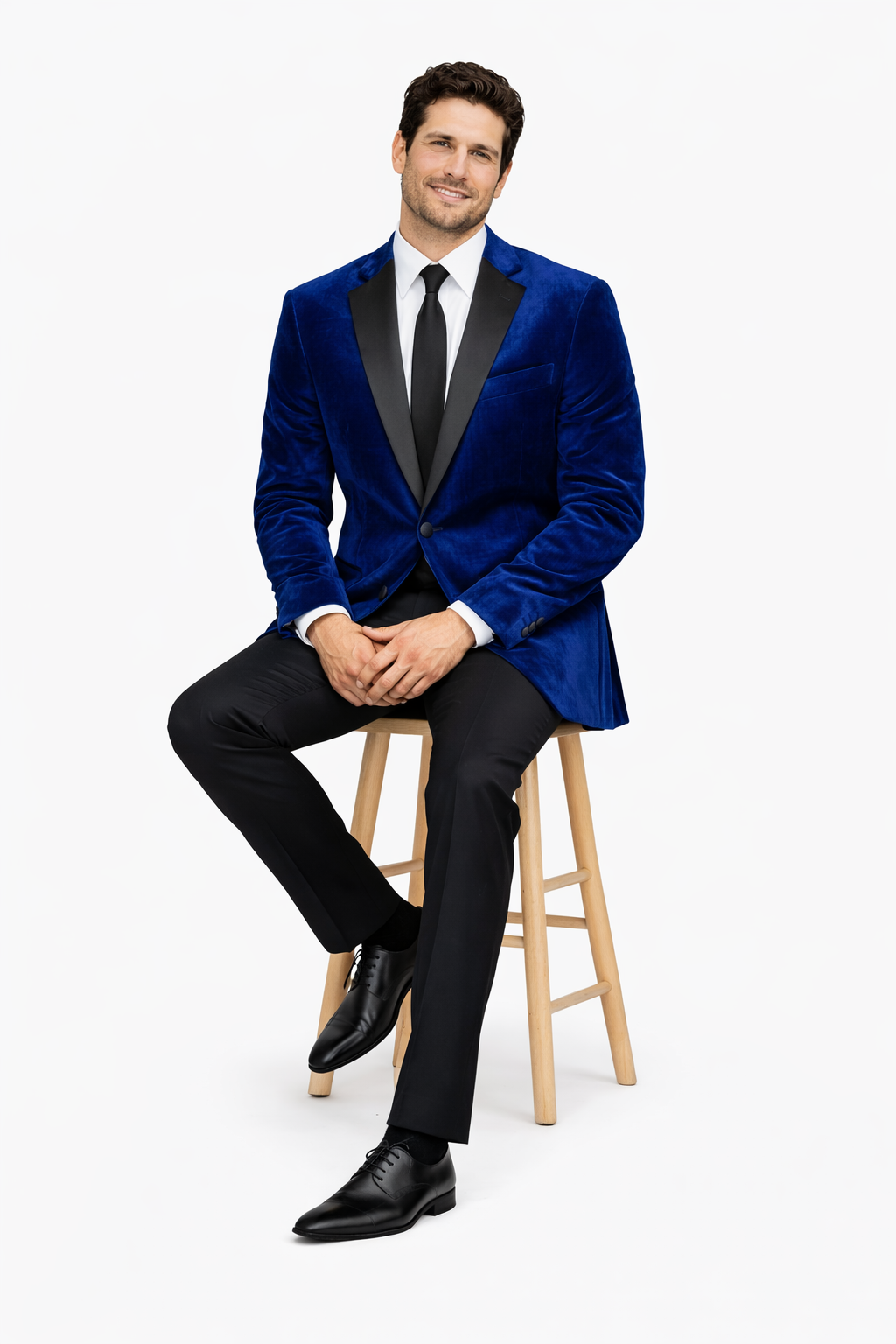 Velvet Tuxedo in Navy