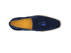 Venetian Suede Loafer with Calfskin Tassel 8 KS550-06SBROWN75  - from alligatorwarehouse.com