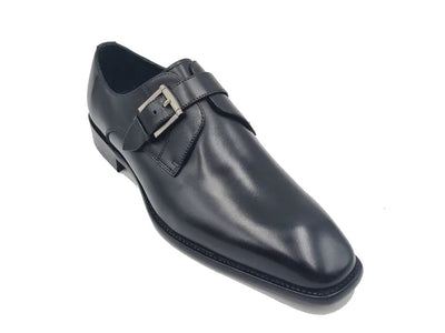 Versatile Fashion Single Monk Strap Loafer 3 KS509-12BLACK8  - from alligatorwarehouse.com