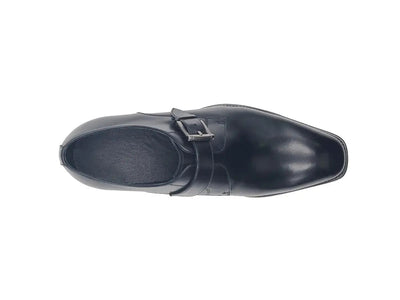 Versatile Fashion Single Monk Strap Loafer 4 KS509-12BLACK8  - from alligatorwarehouse.com