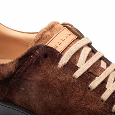 Men's Villani Suede Street Sport Sneaker By Mezlan Made In Spain Brand 4   - from alligatorwarehouse.com