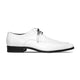 Marco Di Milano Merida White Oxfords Lizard & Caiman Crocodile Shoes