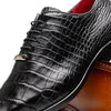 Marco Di Milano Bono Men's Shoes Genuine Alligator Dress Whole-cut Oxfords 2 BONO_ALLIGATOR_BLACK_8  - from alligatorwarehouse.com