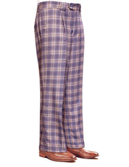 Statement Clothing | ﻿Wide Leg Plaid Pants Lavender