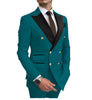 Double Breasted Tuxedo - Double Breasted Suit - 