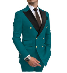 Double Breasted Tuxedo - Double Breasted Suit  - "Groom Suit - Groom Tuxedo " - Wedding Suit