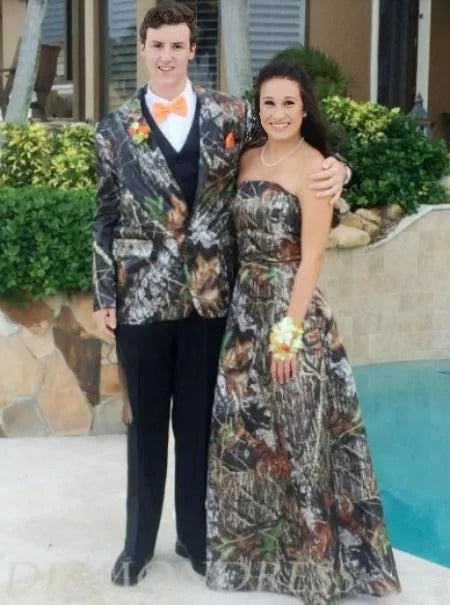 Western Tuxedo - Traje Para Hombre Novio - Cowboy Western Suit - Green and Brown Mix Pattern 1   - from alligatorwarehouse.com