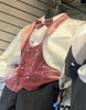 White and Pink Tuxedo - Prom Suit (Jacket + Pants + Vest + Bowtie Package) 7   - from alligatorwarehouse.com