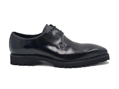 Whole Cut Derby With Lug Sole 2 KS480-101BLACK8  - from alligatorwarehouse.com