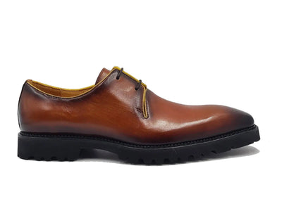 Whole Cut Derby With Lug Sole 22 KS480-101BLACK8  - from alligatorwarehouse.com