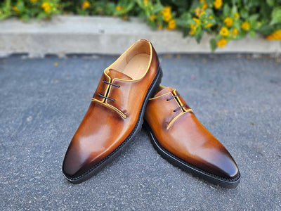 Whole Cut Derby With Lug Sole 23 KS480-101BLACK8  - from alligatorwarehouse.com