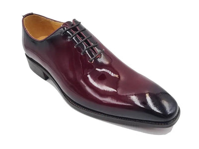 Wholecut Patent Leather Oxford 7 KS503-101PCOGNAC75  - from alligatorwarehouse.com
