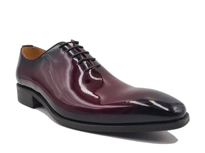 Wholecut Patent Leather Oxford 8 KS503-101PCOGNAC75  - from alligatorwarehouse.com