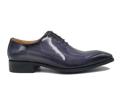 Wholecut Patent Leather Oxford 9 KS503-101PCOGNAC75  - from alligatorwarehouse.com