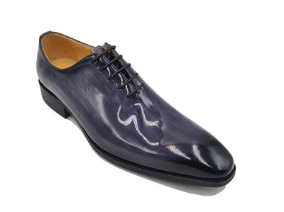 Wholecut Patent Leather Oxford 11 KS503-101PCOGNAC75  - from alligatorwarehouse.com