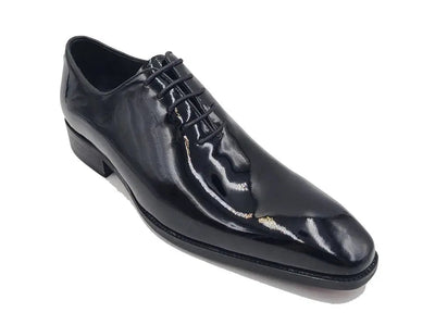 Wholecut Patent Leather Oxford 14 KS503-101PCOGNAC75  - from alligatorwarehouse.com