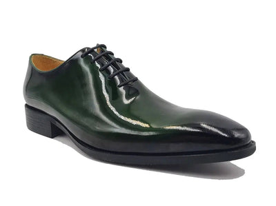 Wholecut Patent Leather Oxford 18 KS503-101PCOGNAC75  - from alligatorwarehouse.com