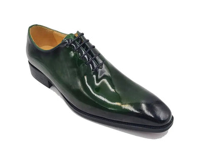 Wholecut Patent Leather Oxford 20 KS503-101PCOGNAC75  - from alligatorwarehouse.com