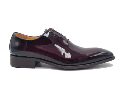 Wholecut Patent Leather Oxford 21 KS503-101PCOGNAC75  - from alligatorwarehouse.com