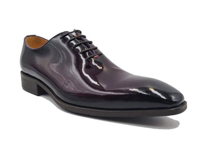 Wholecut Patent Leather Oxford 24 KS503-101PCOGNAC75  - from alligatorwarehouse.com