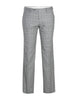 Light Grey Suit - Silver Gray Suit For Wedding - Mens Designer Two Button Slim Fit Peak lapel Smoke Windowpane Plaid Suit 2   - from alligatorwarehouse.com