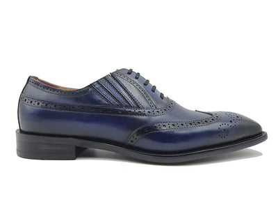 Wingtip Slip-on Oxford 2 KS509-18NAVY75  - from alligatorwarehouse.com