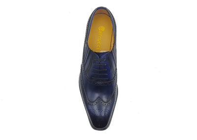 Wingtip Slip-on Oxford 3 KS509-18NAVY75  - from alligatorwarehouse.com