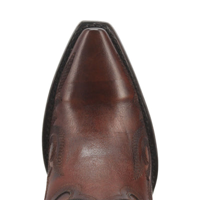 Dan Post Women’s Seductress Chestnut 20 Snip Toe Zipper Boot 6 DP3285_6_M  - from alligatorwarehouse.com