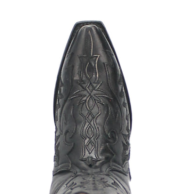Dan Post Women’s Hallie Black 15 Snip Toe Medium Cowboy Boot 6 DP4027_6_M  - from alligatorwarehouse.com