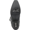 Dan Post Women’s Hallie Black 15 Snip Toe Medium Cowboy Boot 2 DP4027_6_M  - from alligatorwarehouse.com